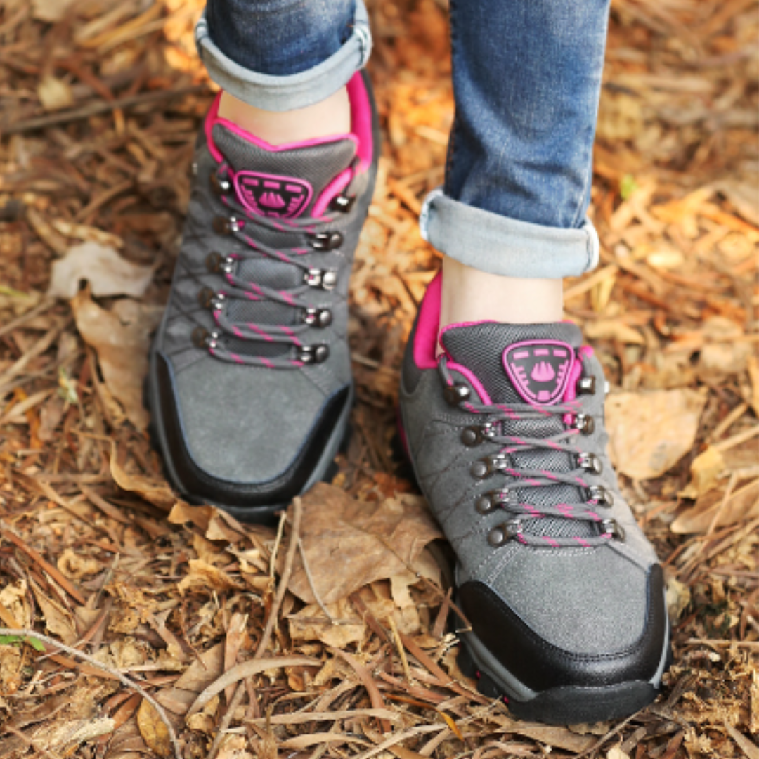 Wanderschuhe mit Schnürsenkeln für Frauen