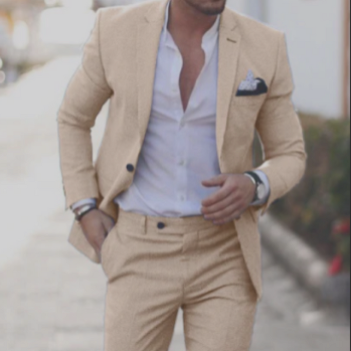 Herren 2-Teiliger Anzug | Blazer Und Hose