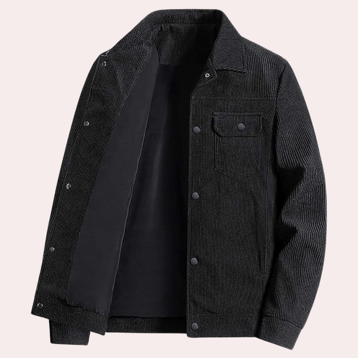 Klassische Cordjacke für Herren