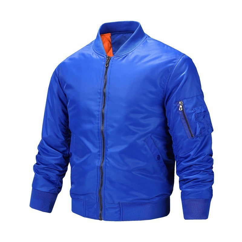 Klassische Zip-Up Bomberjacke für Männer