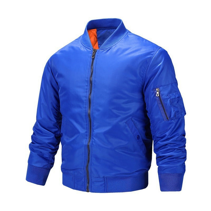 Klassische Zip-Up Bomberjacke für Männer