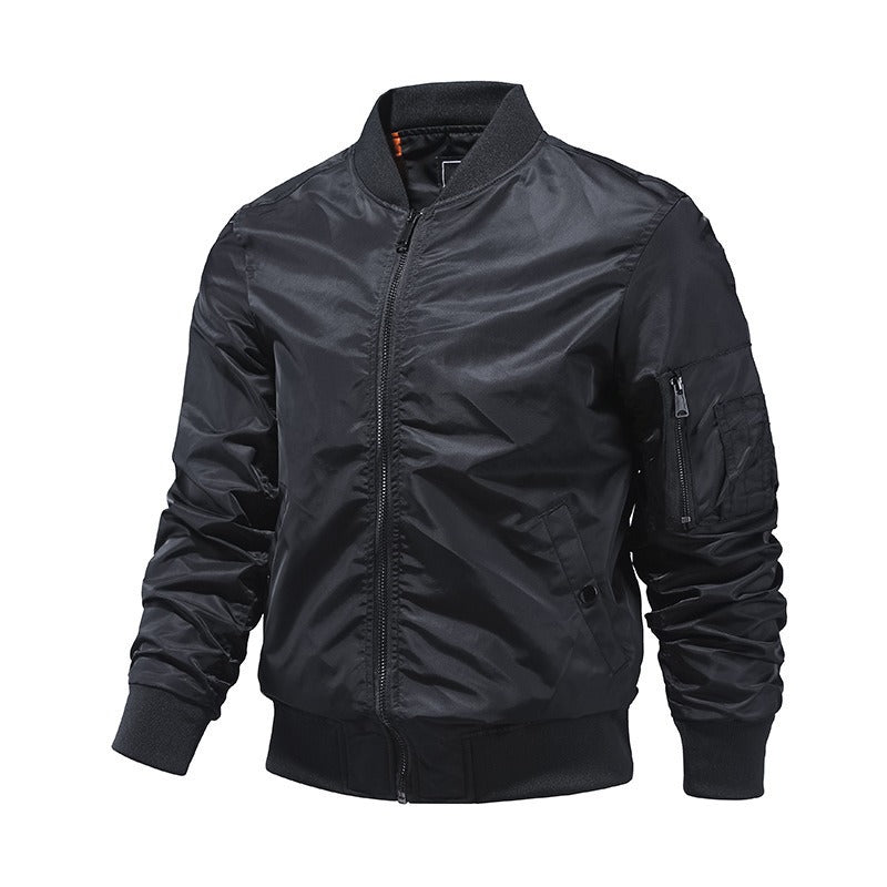 Klassische Zip-Up Bomberjacke für Männer