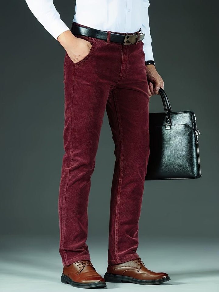 Herren Slim-Fit-Cordhosen | Freizeit