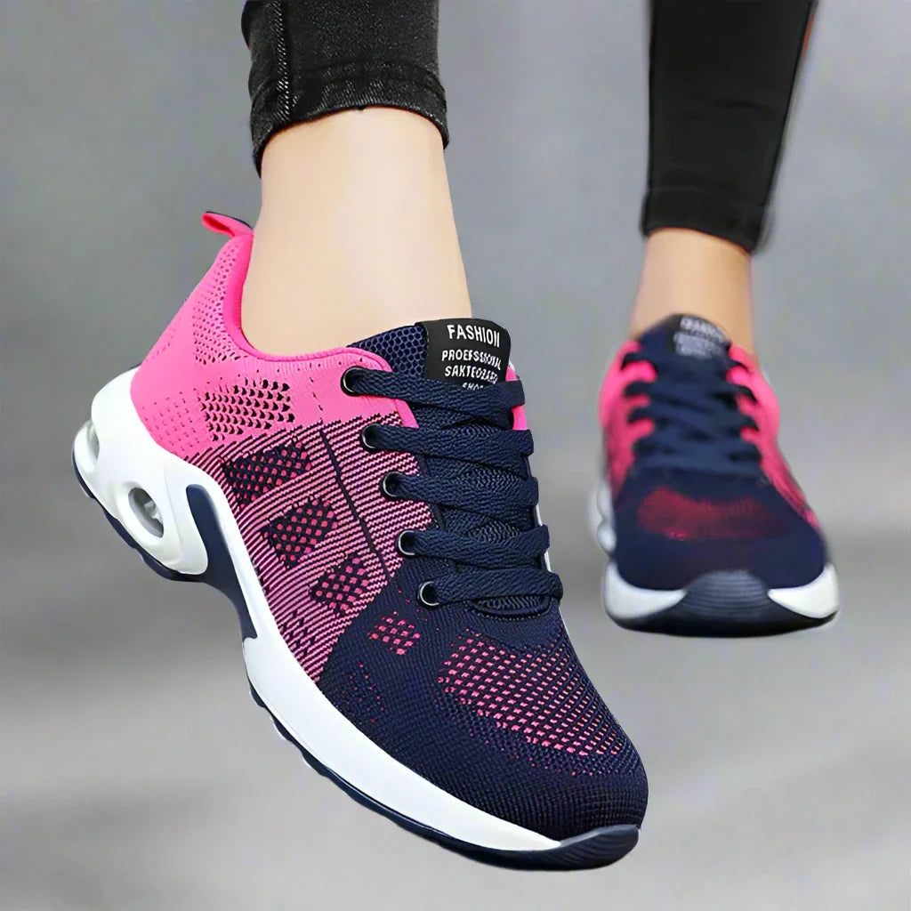 Damen Sportliche Schuhe mit atmungsaktivem Strick-Obermaterial