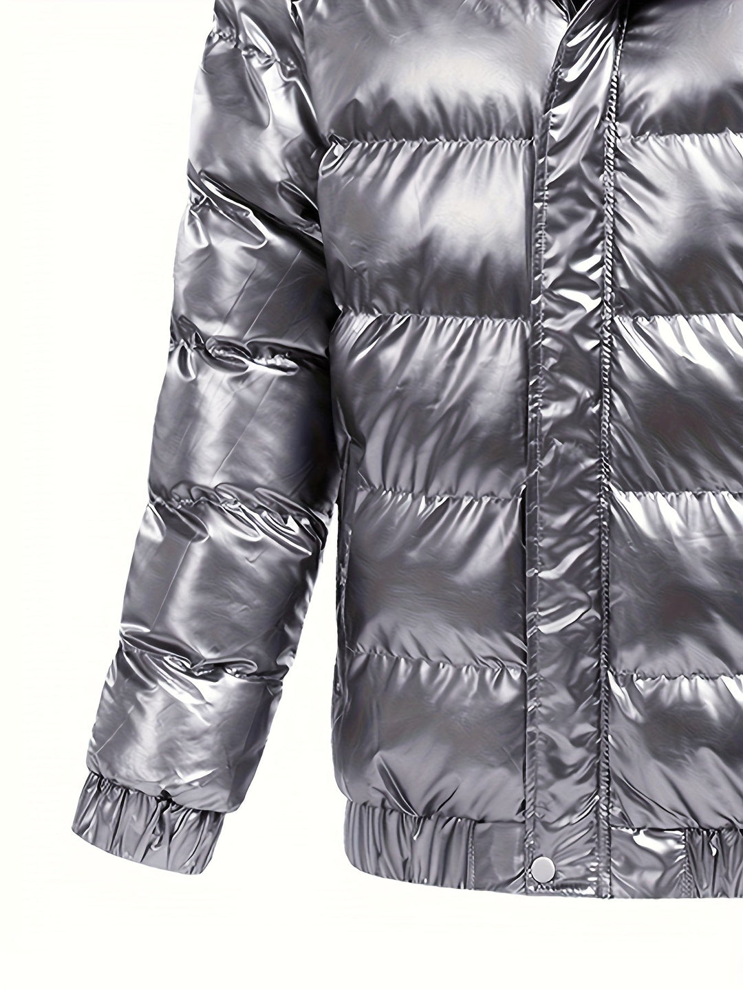 Lässige Winter-Daunenjacke Für Herren | Langarm