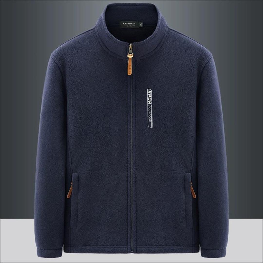 Zweiseitige Fleecejacke | Mit Reißverschluss