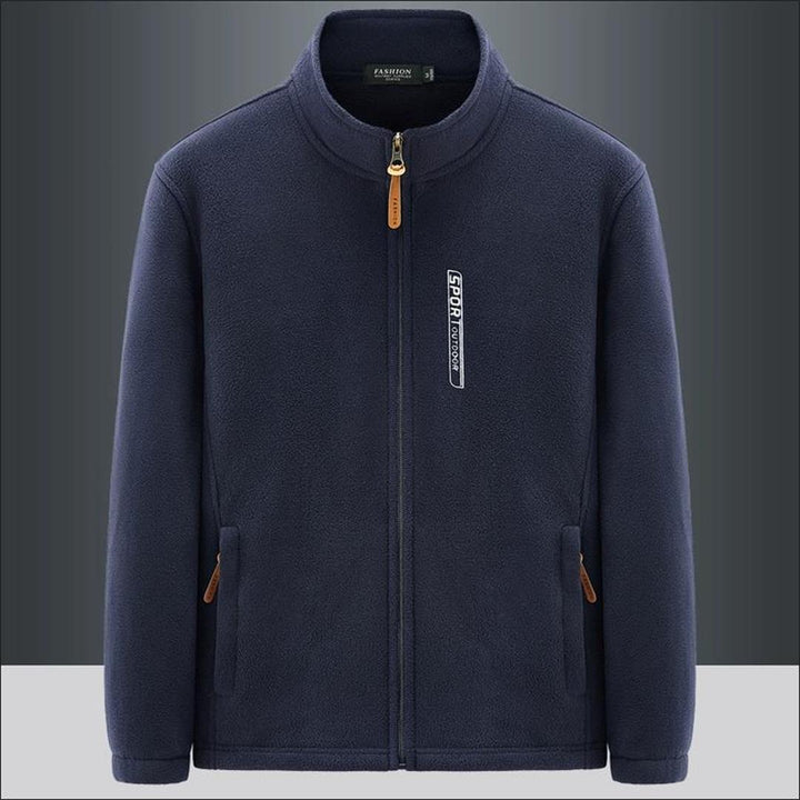 Zweiseitige Fleecejacke | Mit Reißverschluss