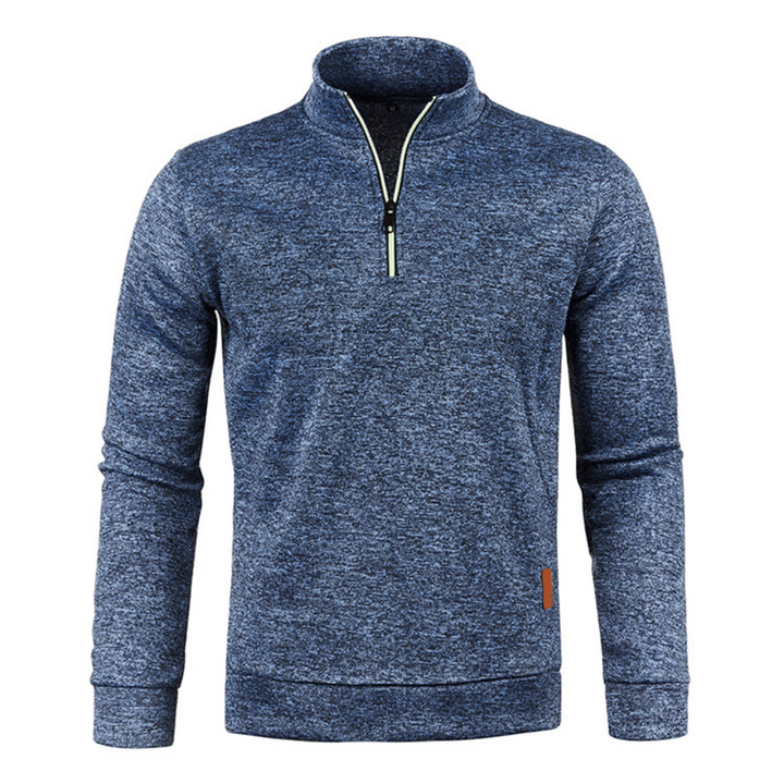 Herren Pullover Mit Halbzip | Lange Ärmel