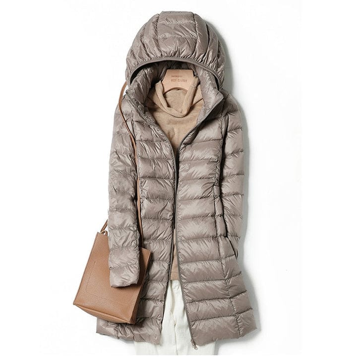 Damen Jacke Mit Kapuze | Lang