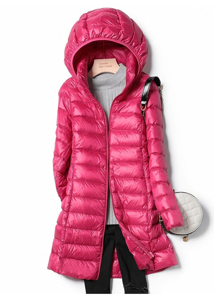 Damen Jacke Mit Kapuze | Lang