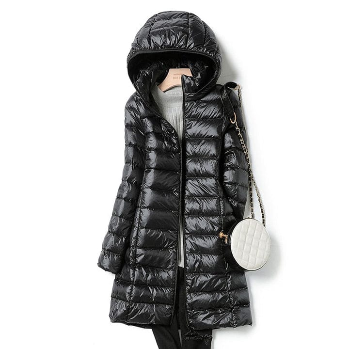 Damen Jacke Mit Kapuze | Lang