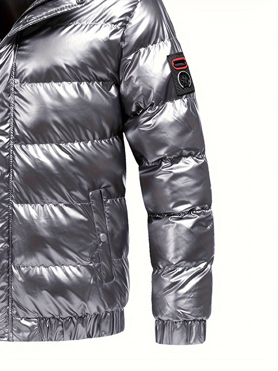 Lässige Winter-Daunenjacke Für Herren | Langarm