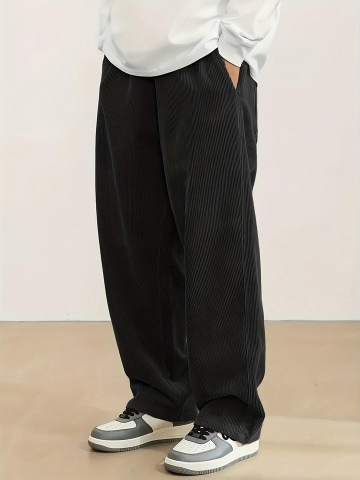 Herren Cordhosen Mit Geradem Bein | Mit Tasche