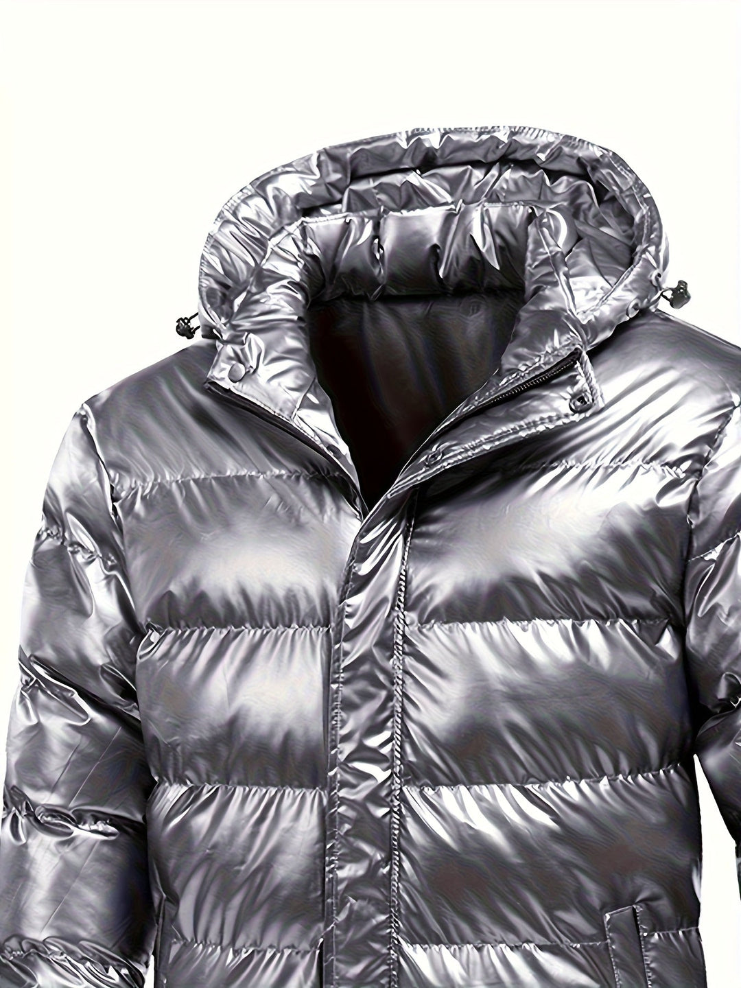 Lässige Winter-Daunenjacke Für Herren | Langarm