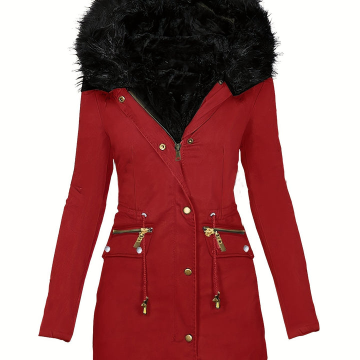 Damen Freizeit Winter Parka | Mit Kapuze