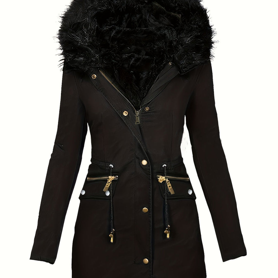 Damen Freizeit Winter Parka | Mit Kapuze