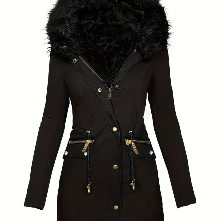 Damen Freizeit Winter Parka | Mit Kapuze