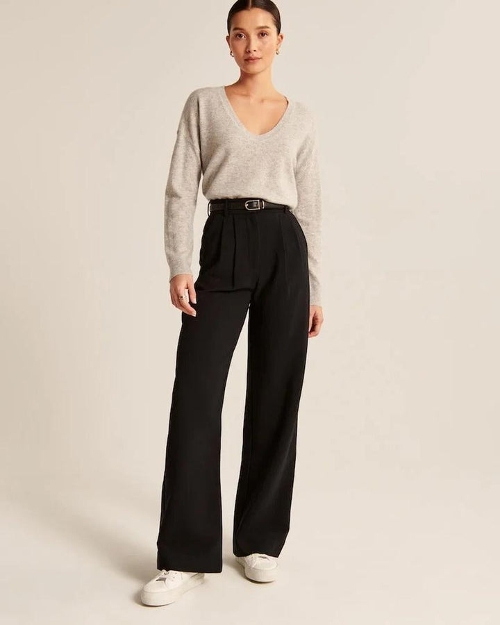 Damen Moderne Figurbetonte Hose | Freizeit