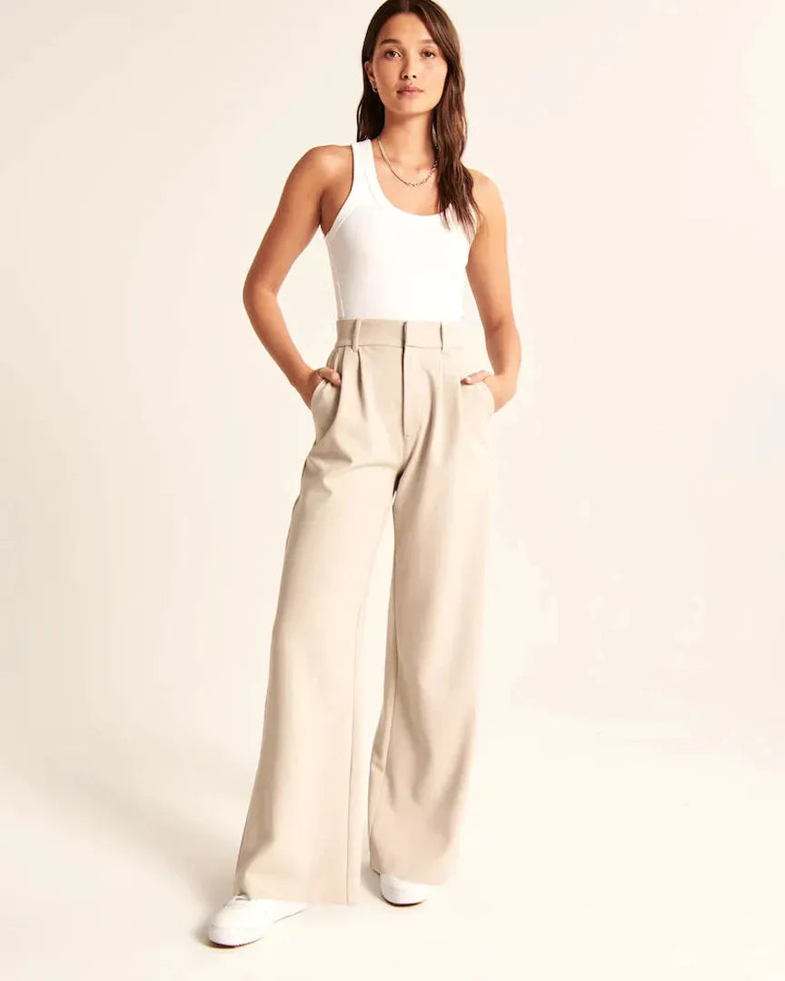 Damen Moderne Figurbetonte Hose | Freizeit