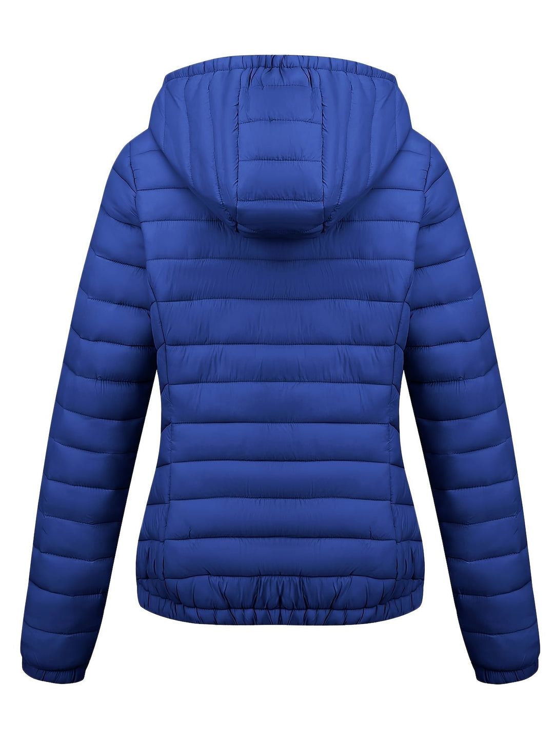 Moderne Pufferjacke Mit Reißverschluss Für Damen | Schräge Taschen