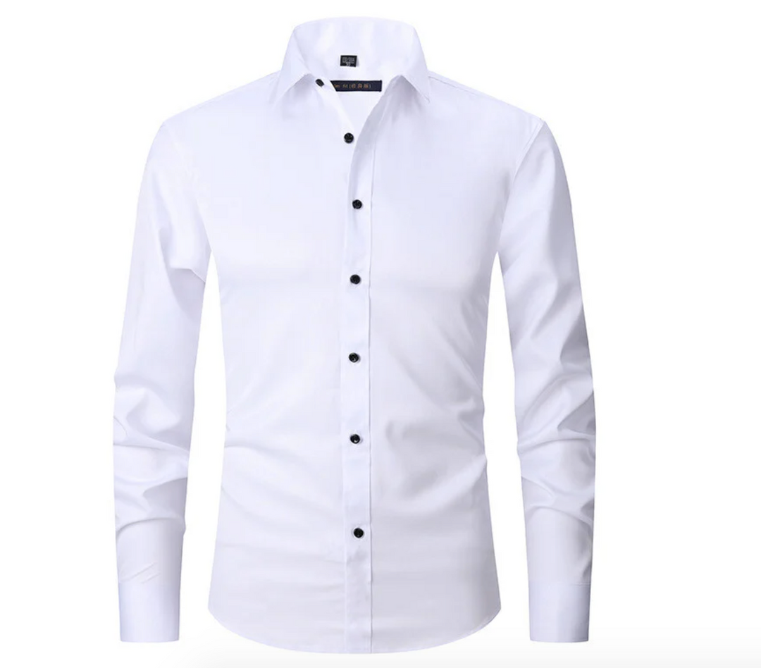 Herren Hemd Mit Stretch | Langarm