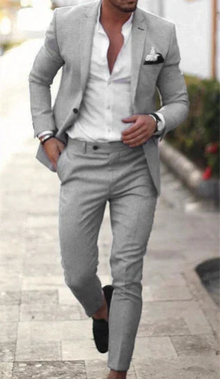Herren 2-Teiliger Anzug | Blazer Und Hose