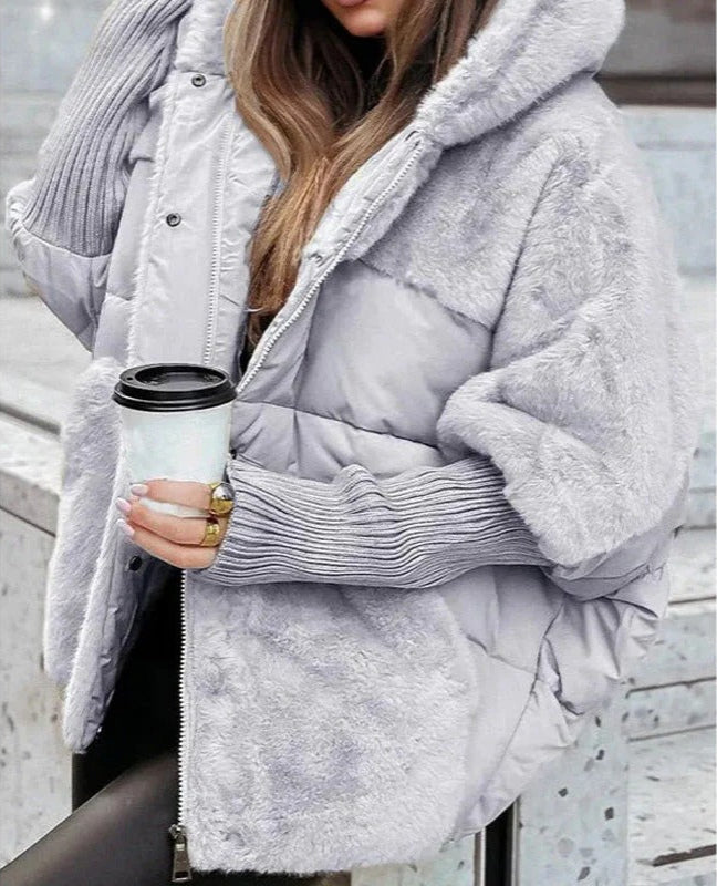 Valerie Steppjacke mit Kapuze
