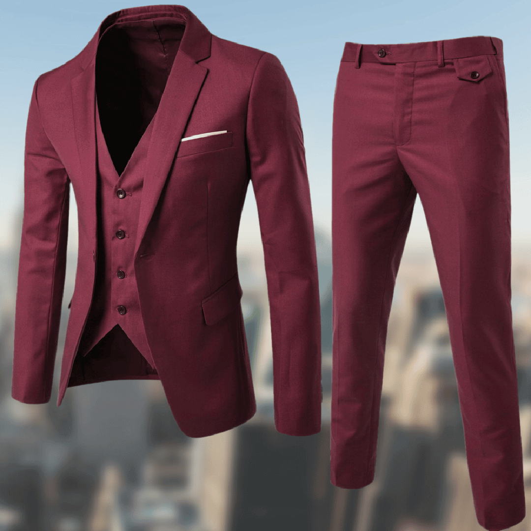 Herren Dreiteiliger Anzug | Formell