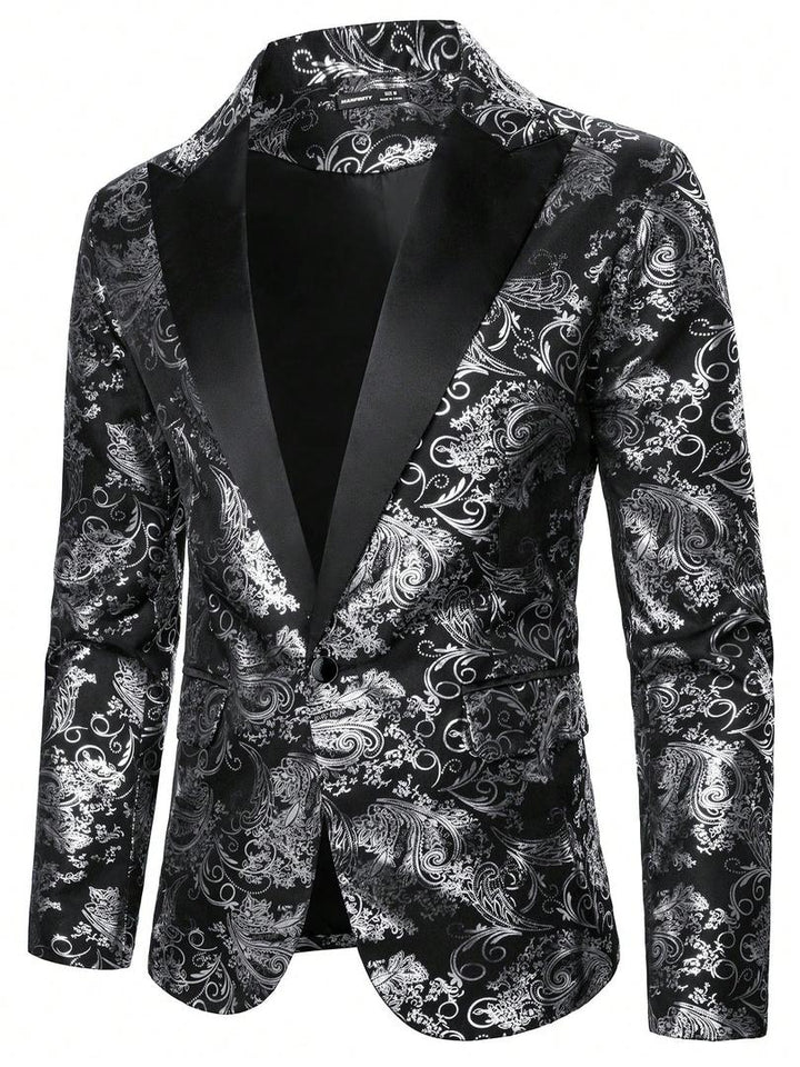 Festlicher Paisley-Blazer Für Herren | Stylisch