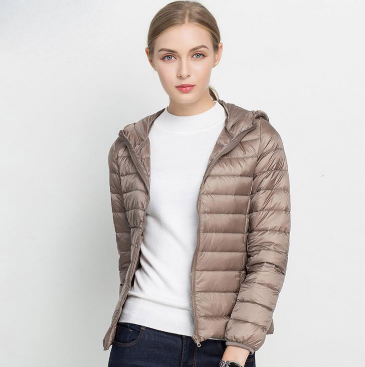 Damen Daunenjacke | Langer Ärmel