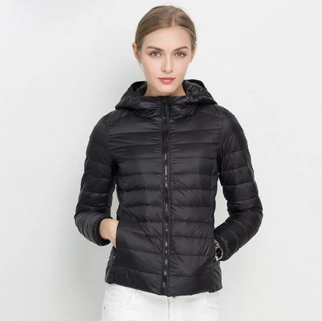 Damen Daunenjacke | Langer Ärmel