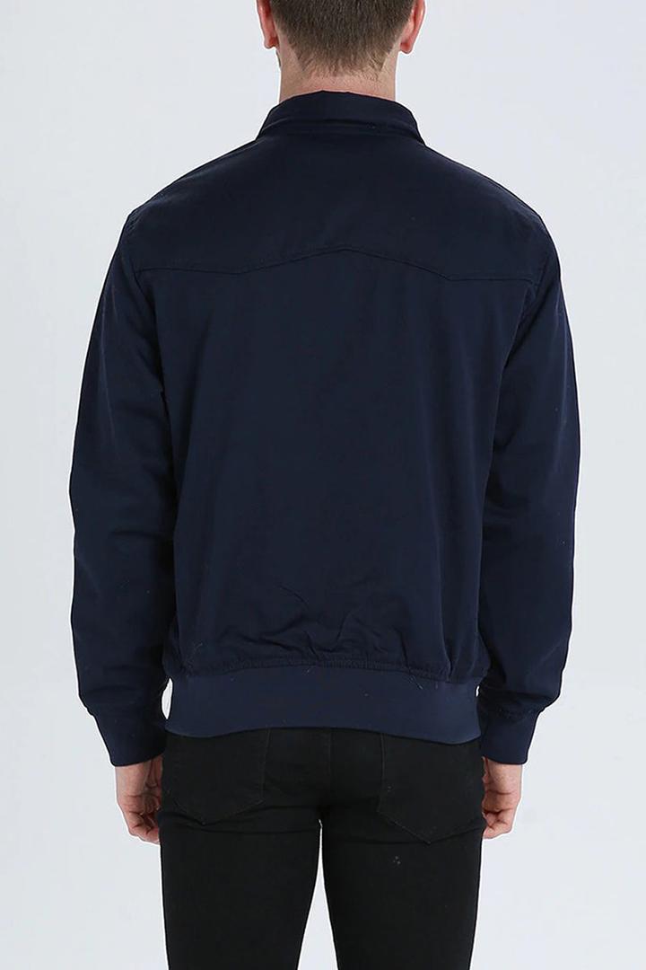 Klassische Harrington-Jacke Für Herren | Stehkragen