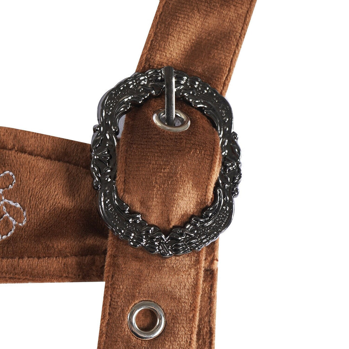 Herren Trachten Set mit Hemd & Lederhosen-Look